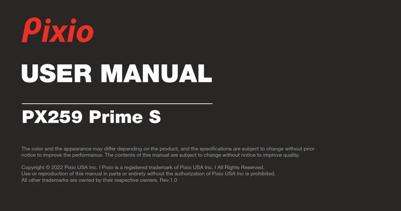 Pixio PX259 Prime S User manual