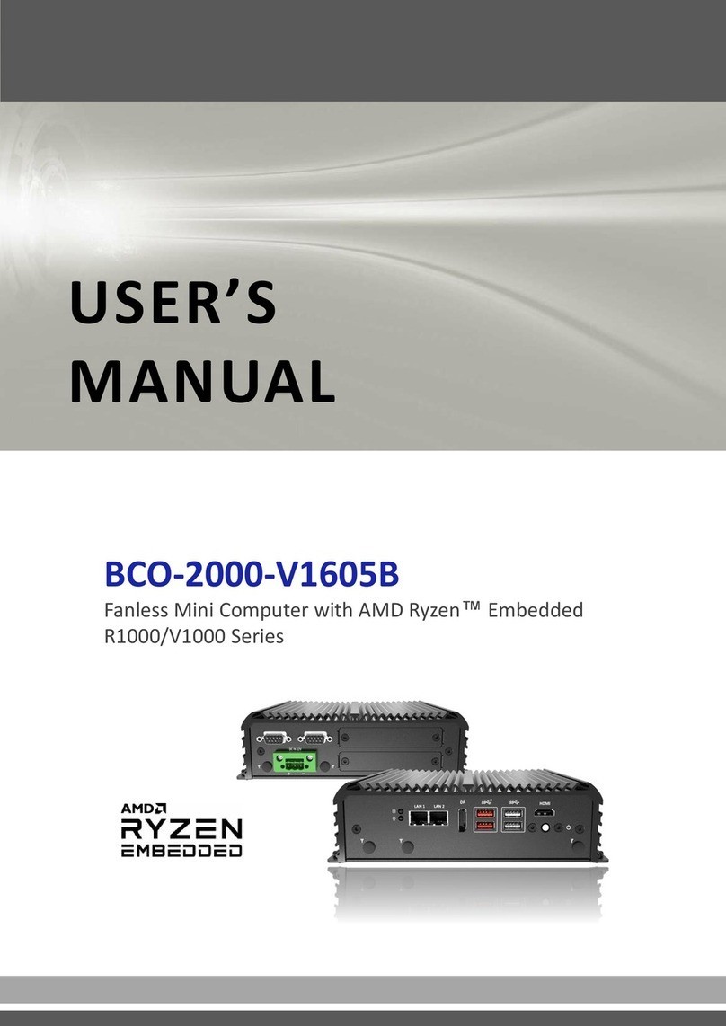 Premio BCO-2000-V1605B User manual