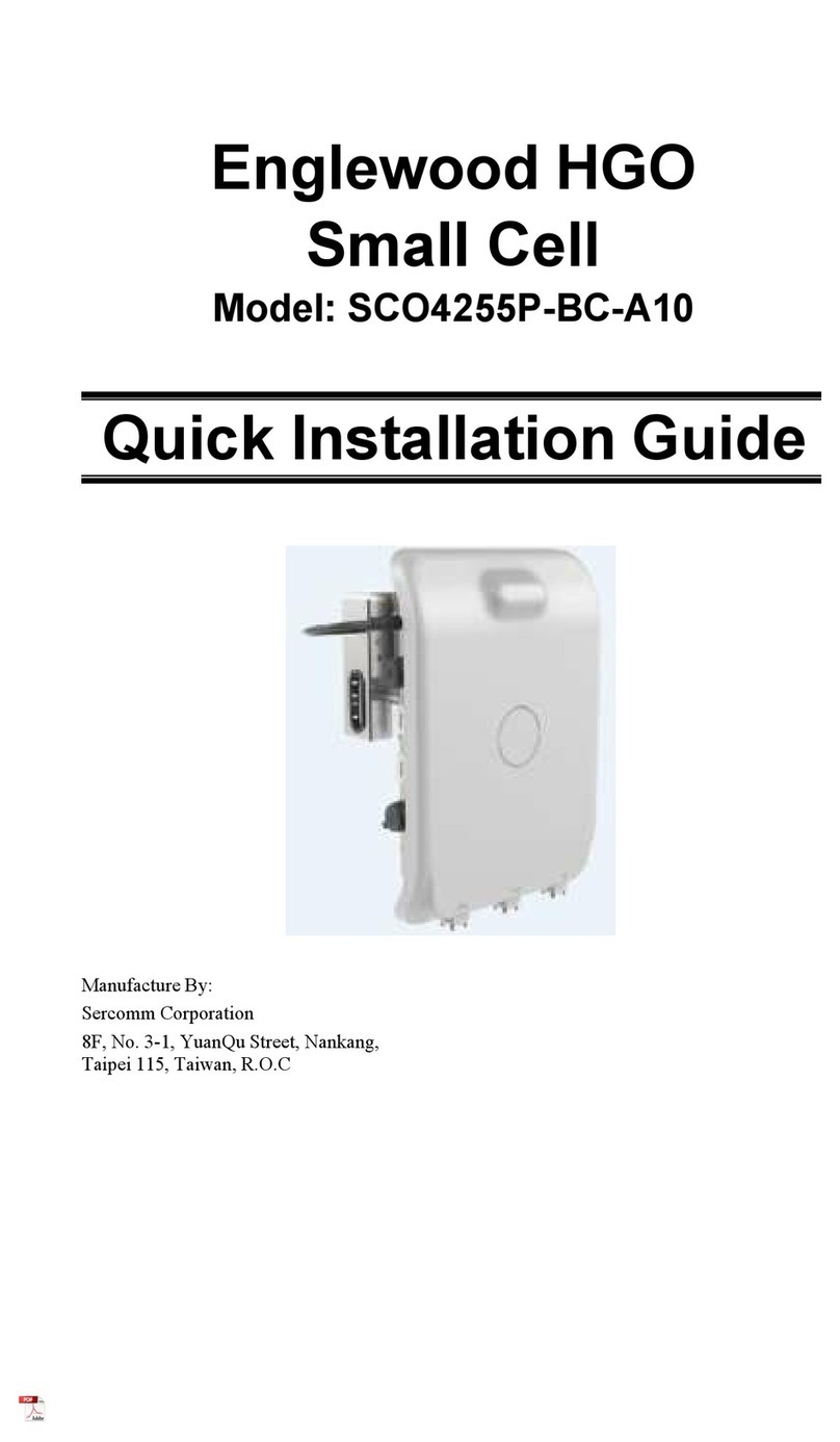 Sercomm Englewood HGO Quick installation guide Sercomm Englewood HGO Quick installation guide