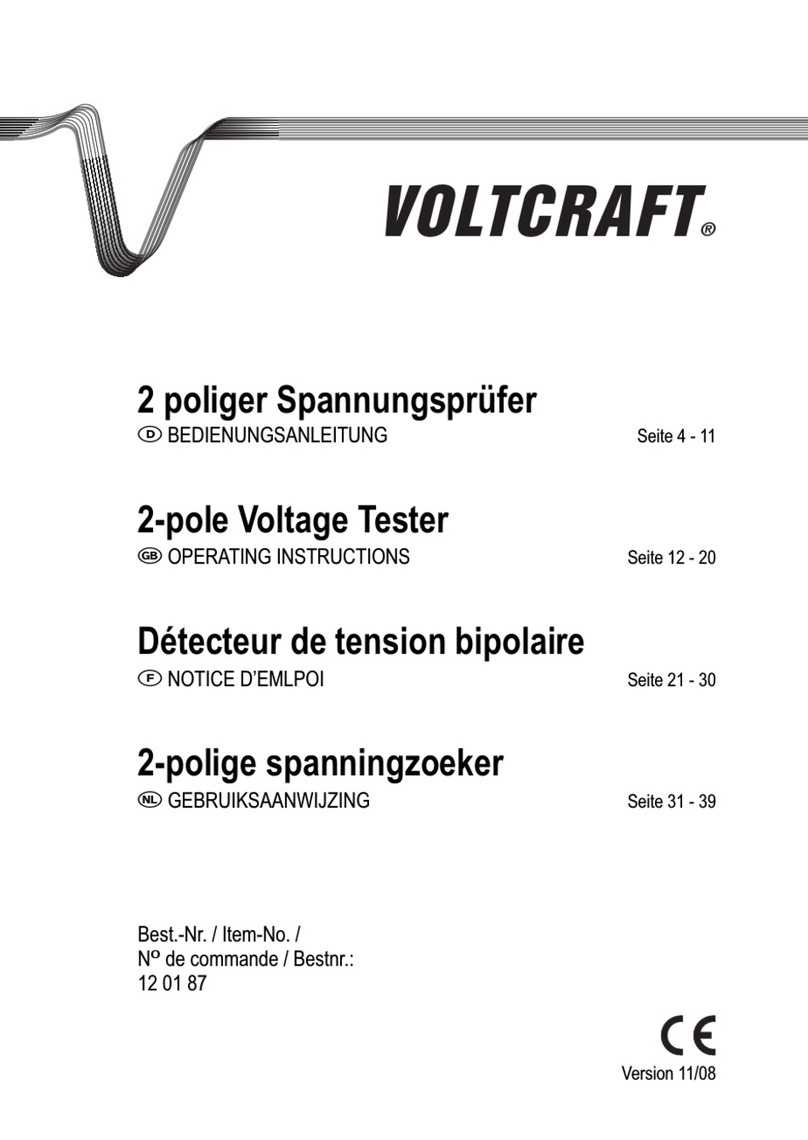 VOLTCRAFT 12 01 87 User manual
