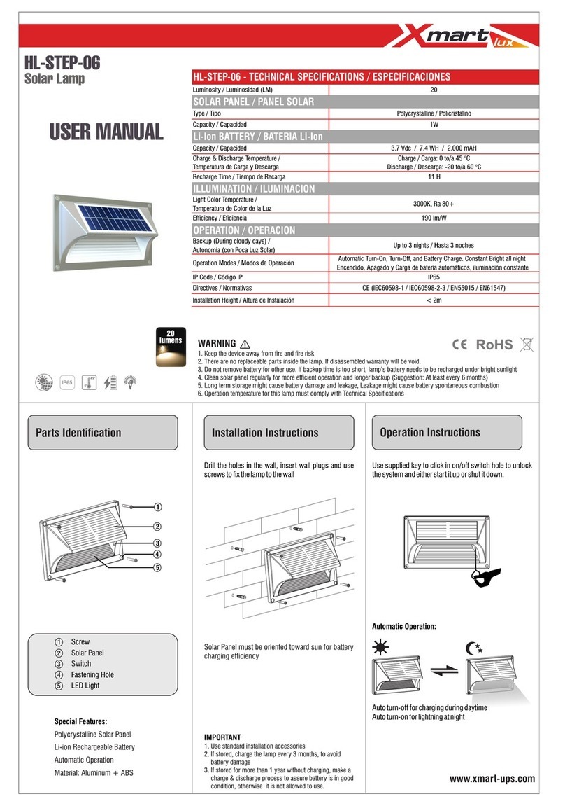 Xmart HL-STEP-06 user manual
