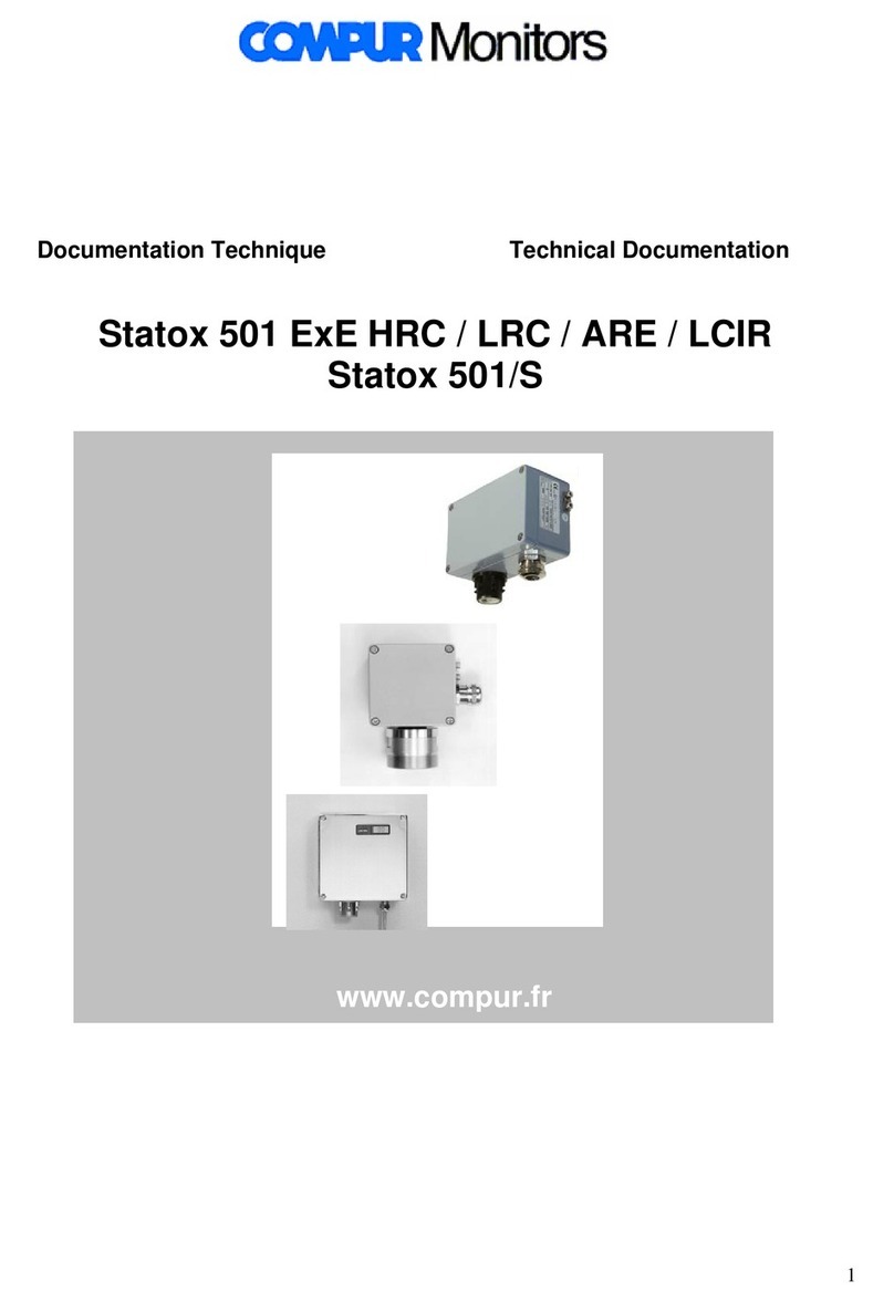 Compur Monitors Statox 501 ExE HRC Technical documentation