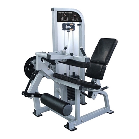 FRENCH FITNESS SHASTA Assembly manual