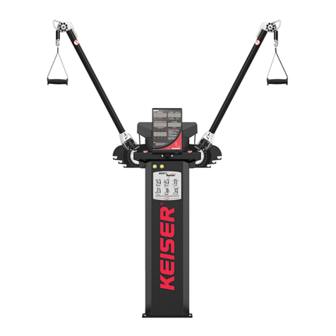 Keiser INFINITY 003020BP Operation manual