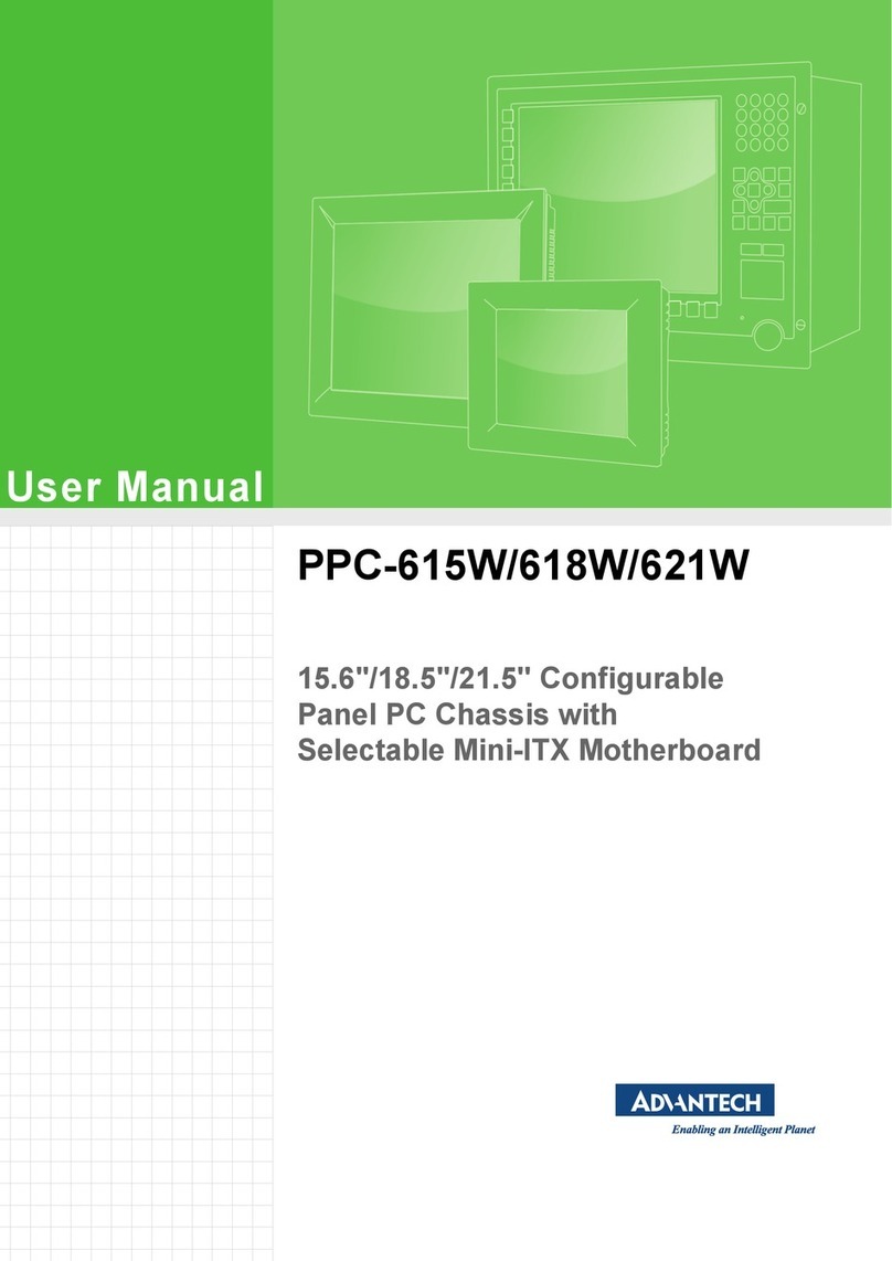 Advantech PPC-615W User manual