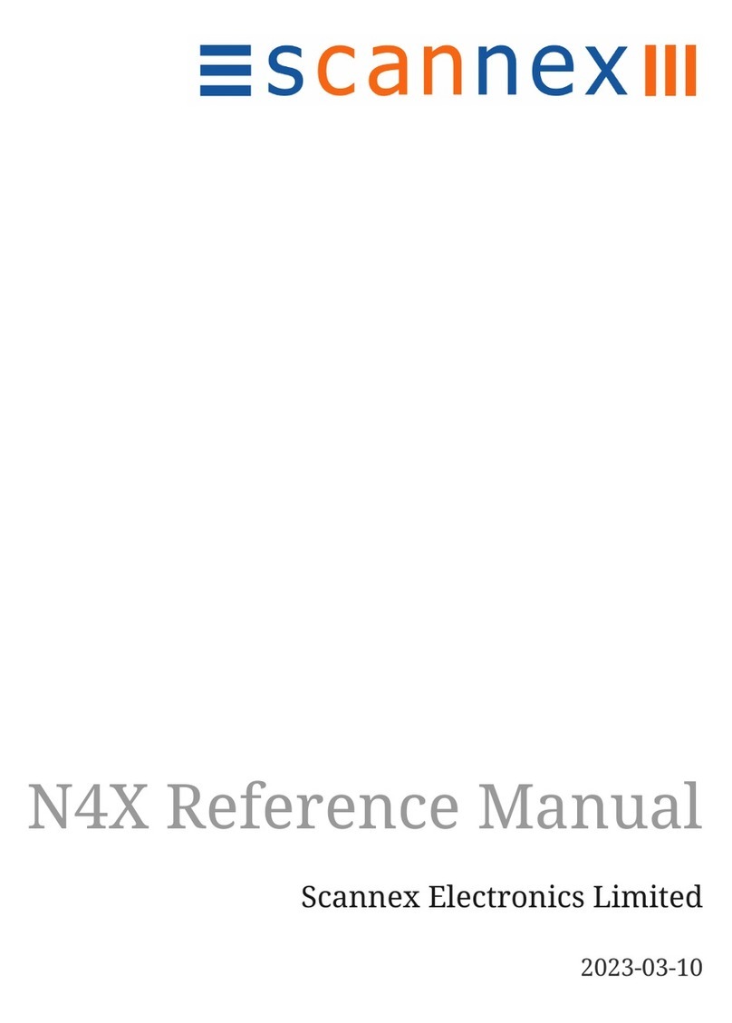 Scannex N4X Reference manual