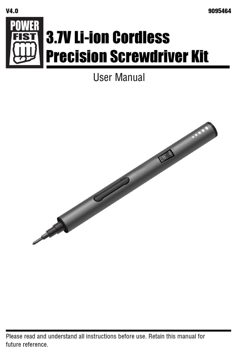 Power Fist 9095464 User manual