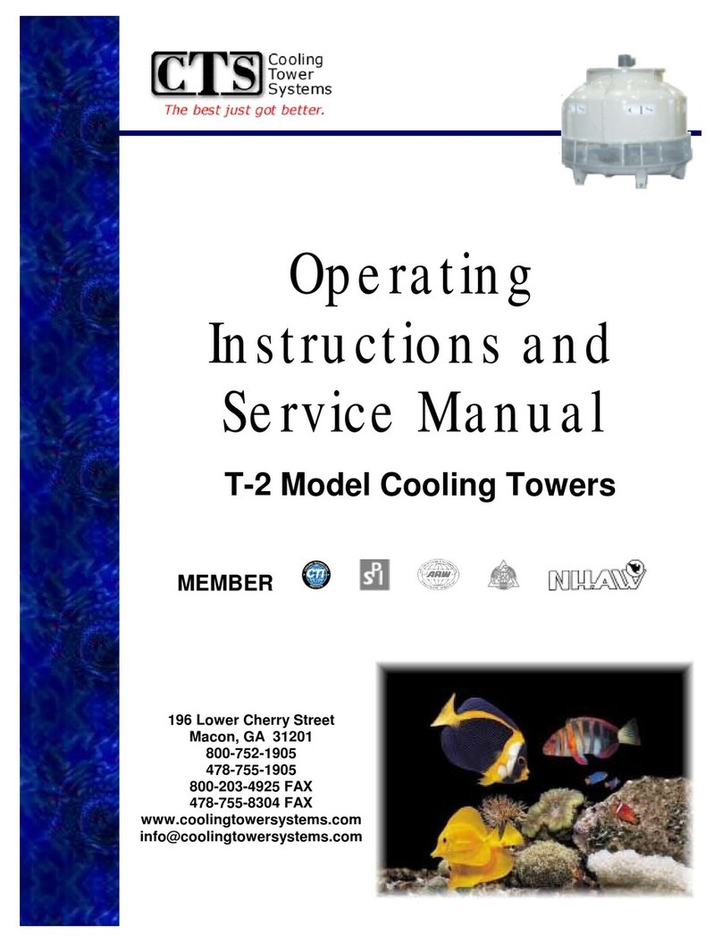 CTS T-2 Operating instructions and service manual
