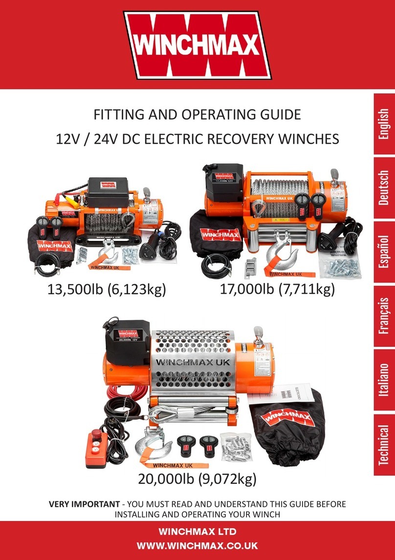 Winchmax WM13500 Fitting and Operating Guide Winchmax WM13500 Fitting and Operating Guide