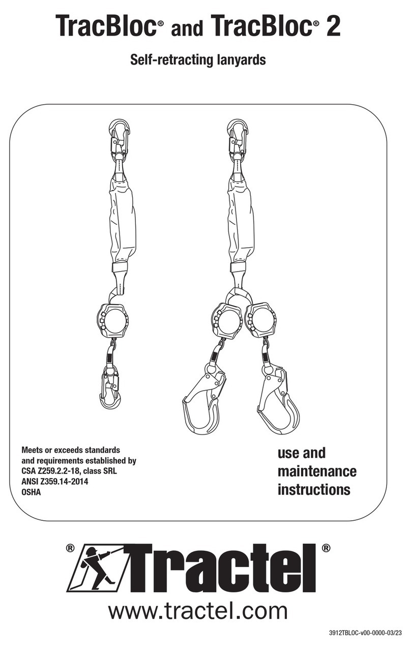 Tractel TracBloc Use and maintenance instructions