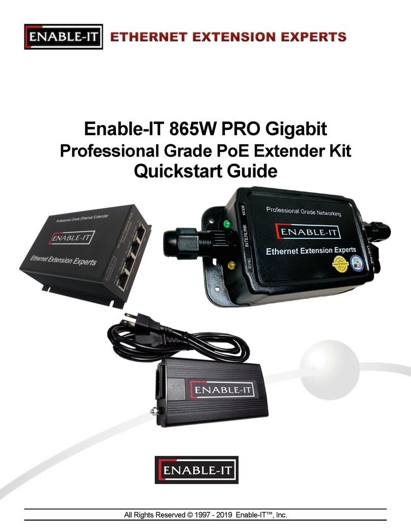Enable-IT 865W PRO User manual