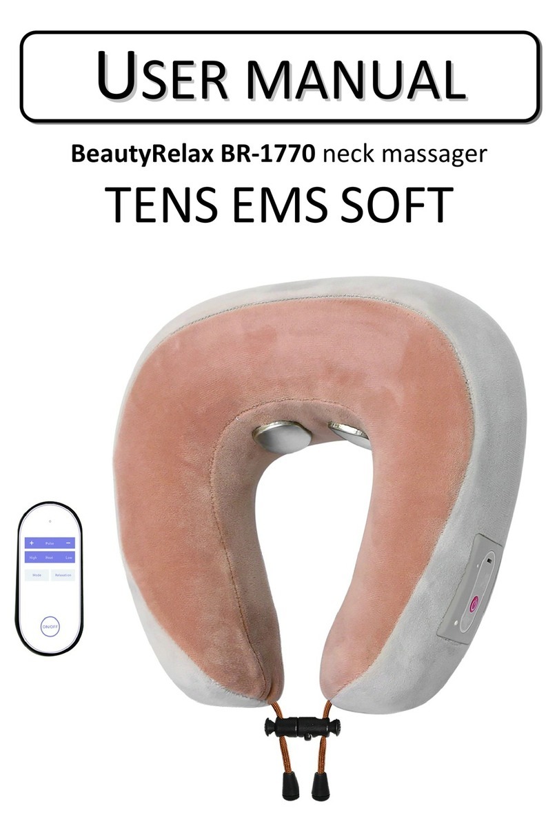 BeautyRelax TENS EMS SOFT BR-1770 user manual
