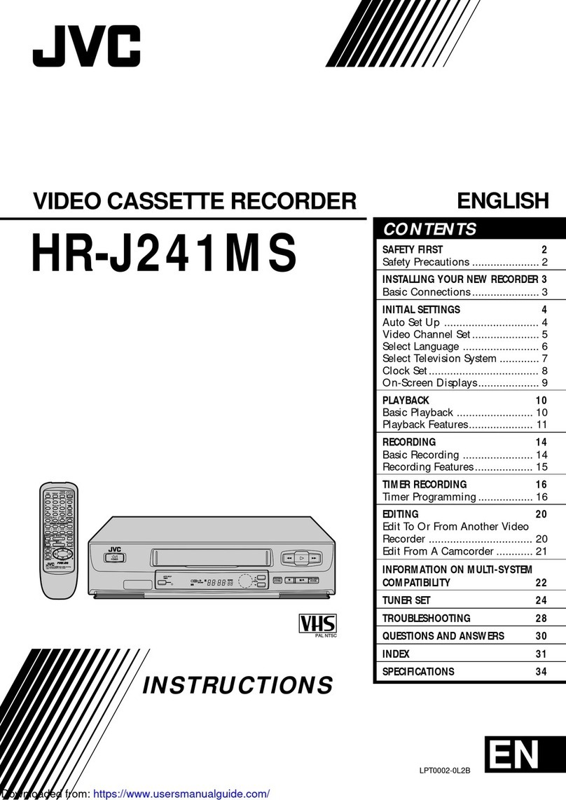 JVC HR-J241MS User manual