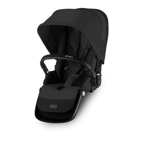CYBEX gold Gazelle S 2nd Seat Unit User manual