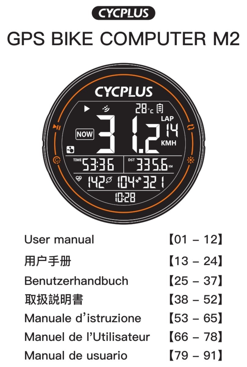 Cycplus M2 user manual