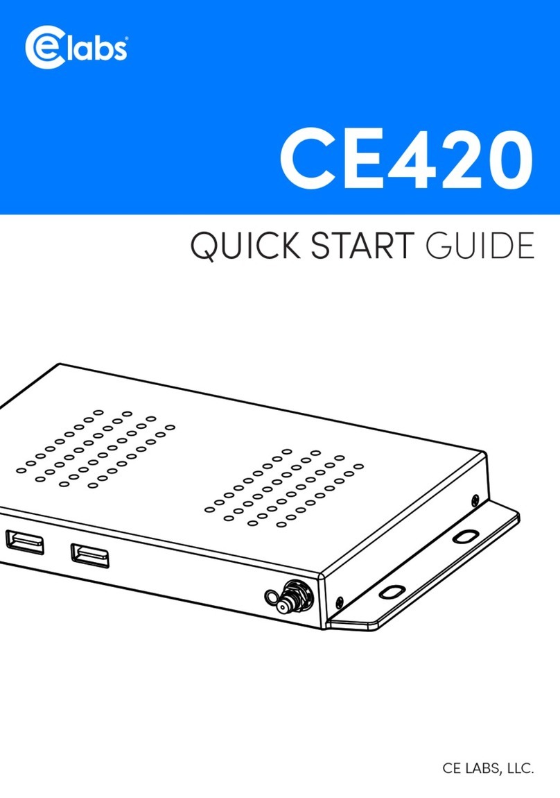 Celabs CE420 quick start guide