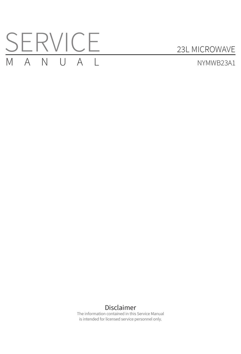 Tuscany NYMWB23A1 Service manual
