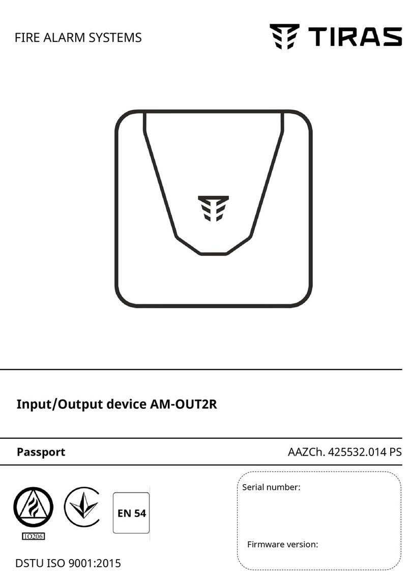 Tiras AM-OUT2R quick start guide