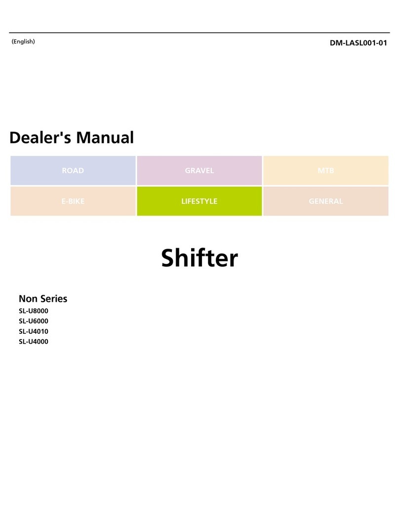 Shimano SL-U8000 User manual