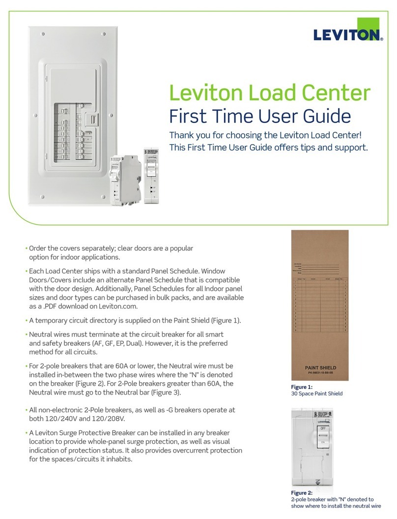 Leviton Load Center user guide