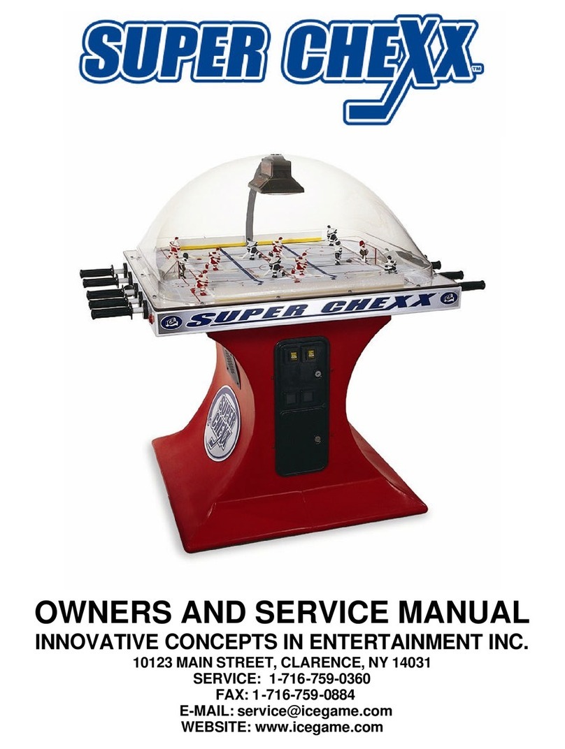 Innovative Concepts in Entertainment Super Chexx Instruction Manual