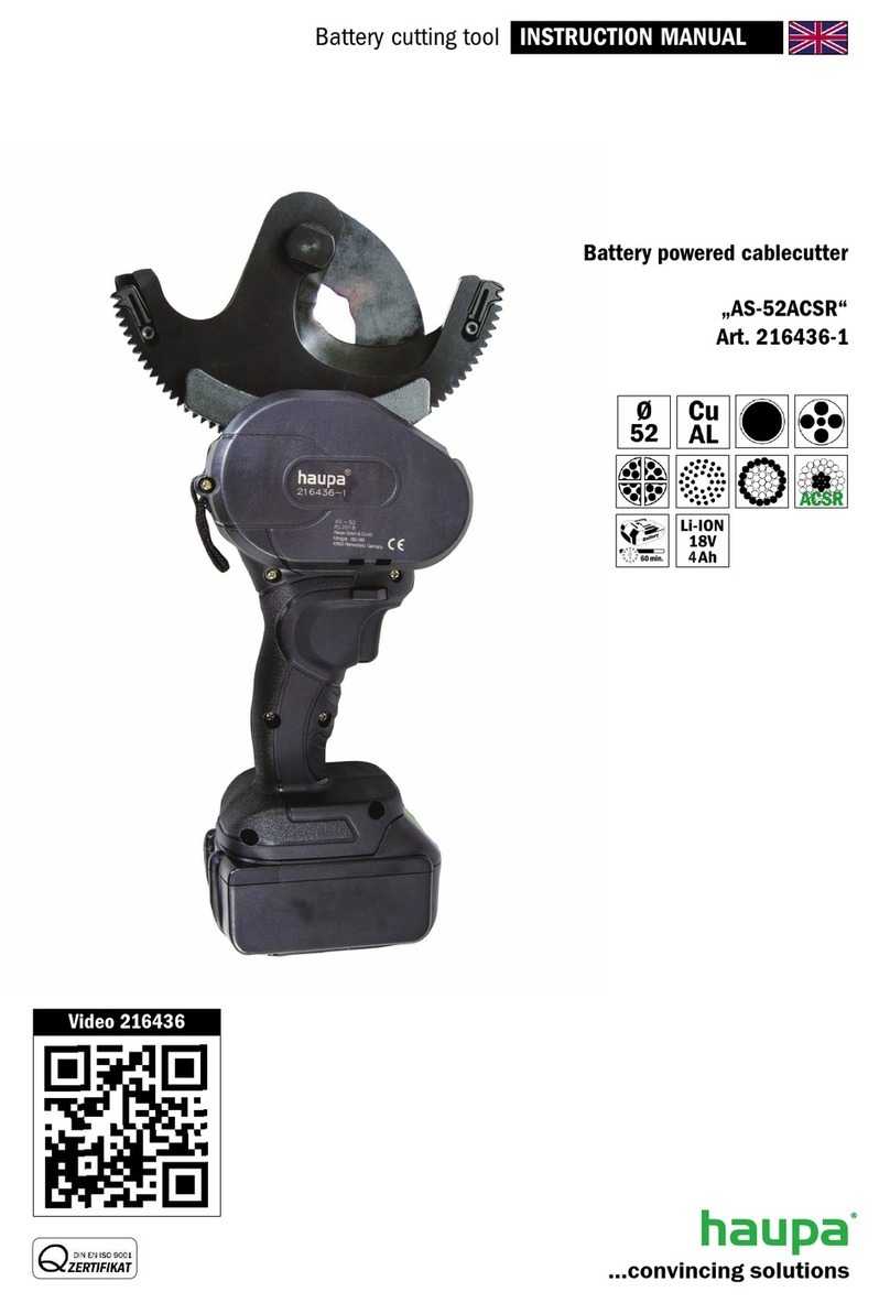 haupa AS-52ACSR instruction manual