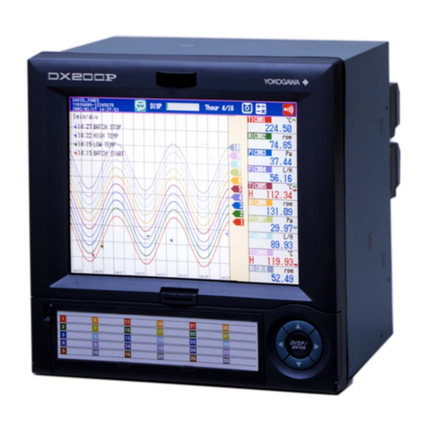 YOKOGAWA DAQSTATION DX100P Operation guide