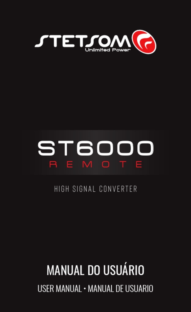 StetSom ST6000 Installation diagram