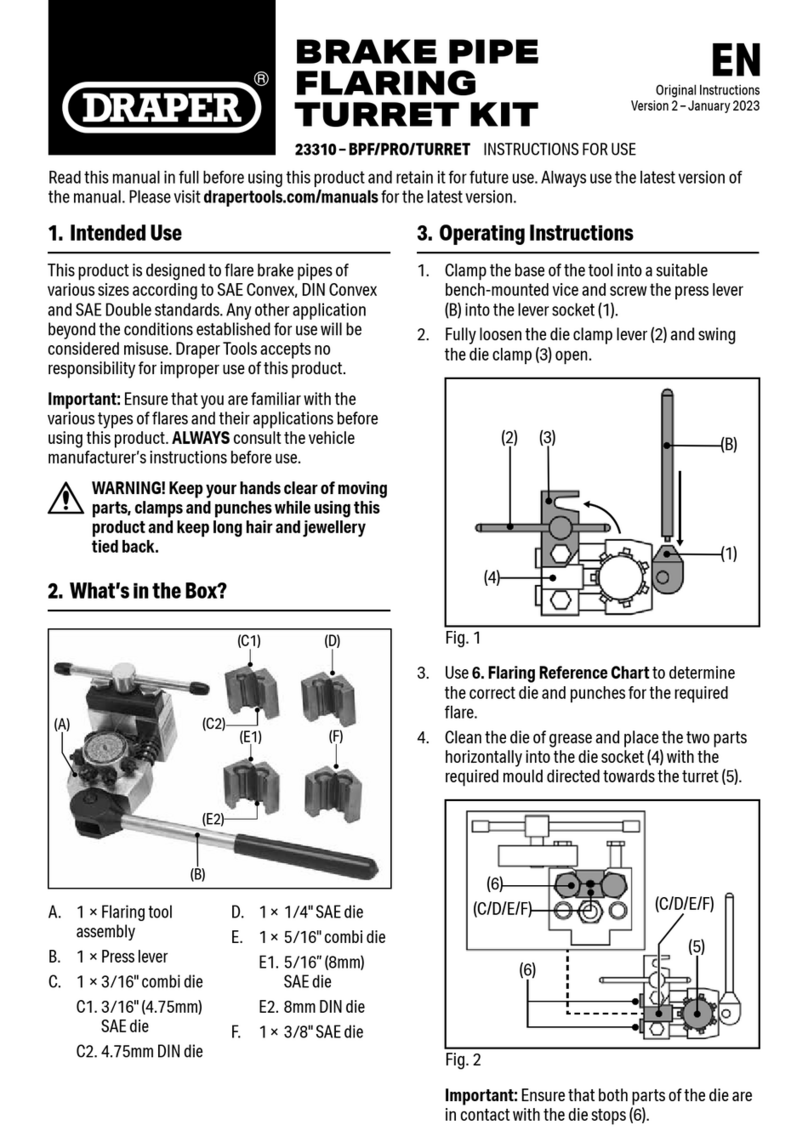 Draper 23310-BPF Original instructions