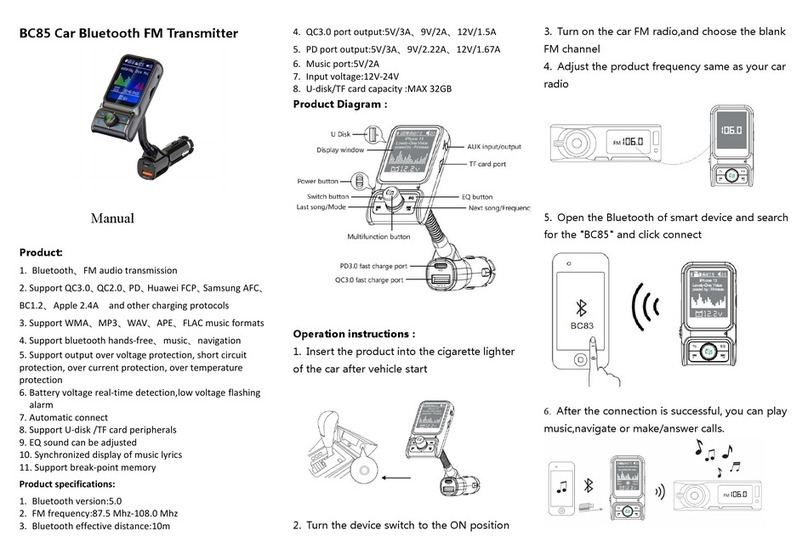 Sunsky BC85 manual
