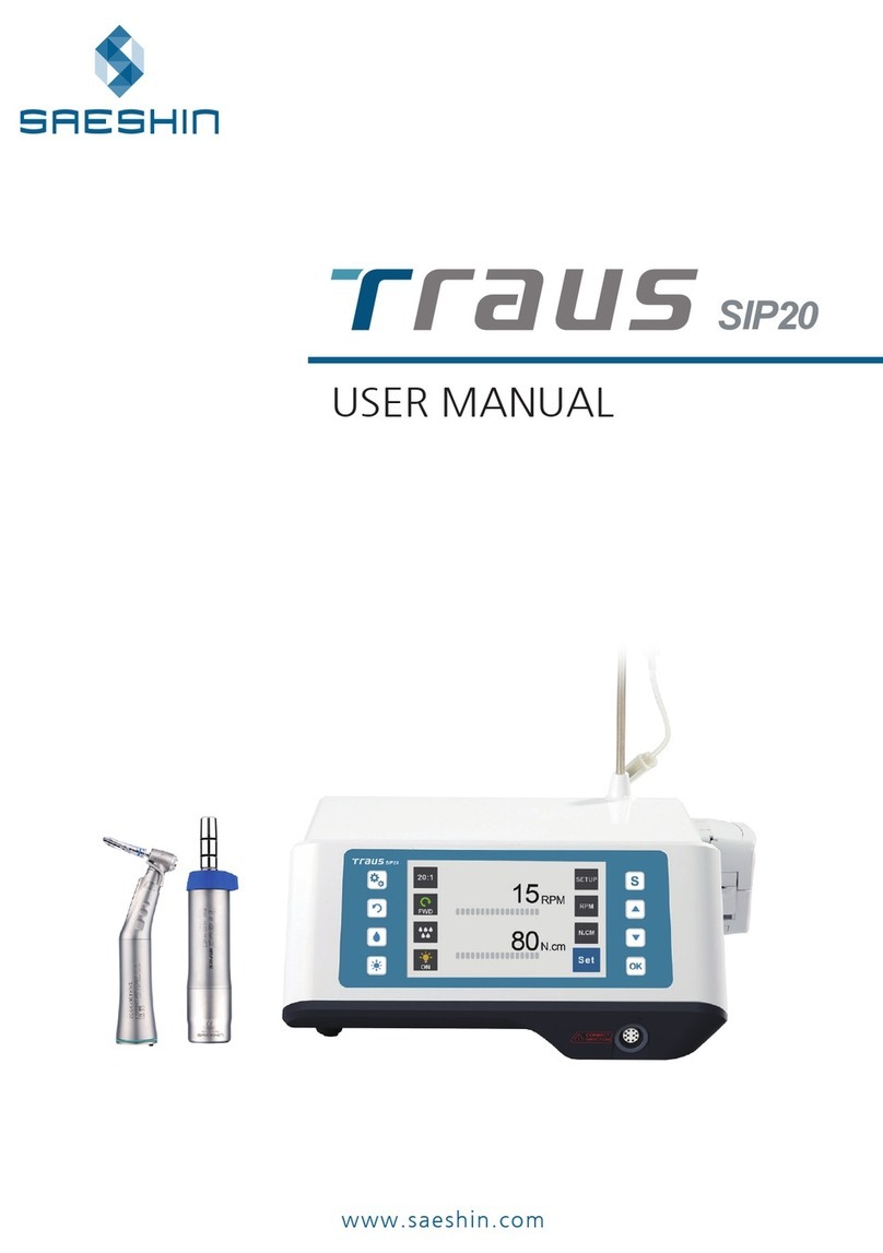 SAESHIN TRAUS SIP20 User manual SAESHIN TRAUS SIP20 User manual