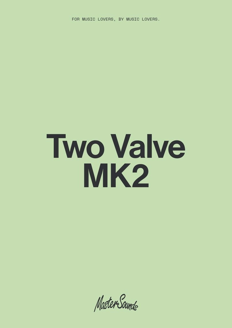 MasterSounds Two Valve MK2 User manual