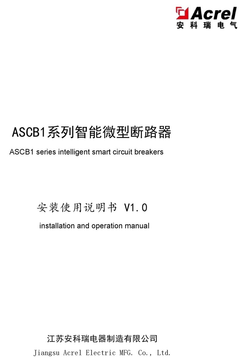 Acrel ASCB1 Series User manual