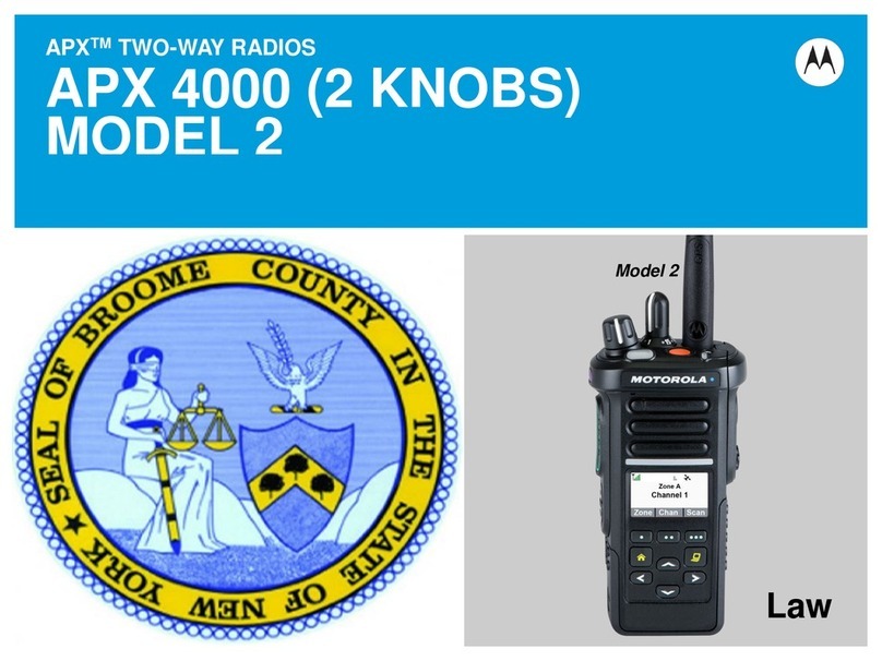 Motorola solutions APX 4000 manual
