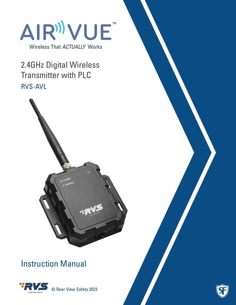 RVS Air Vue RVS-AVL instruction manual