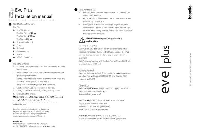 Basalte EVE Plus User manual
