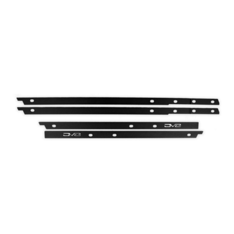 DV8 OFFROAD SRBR-03 installation manual