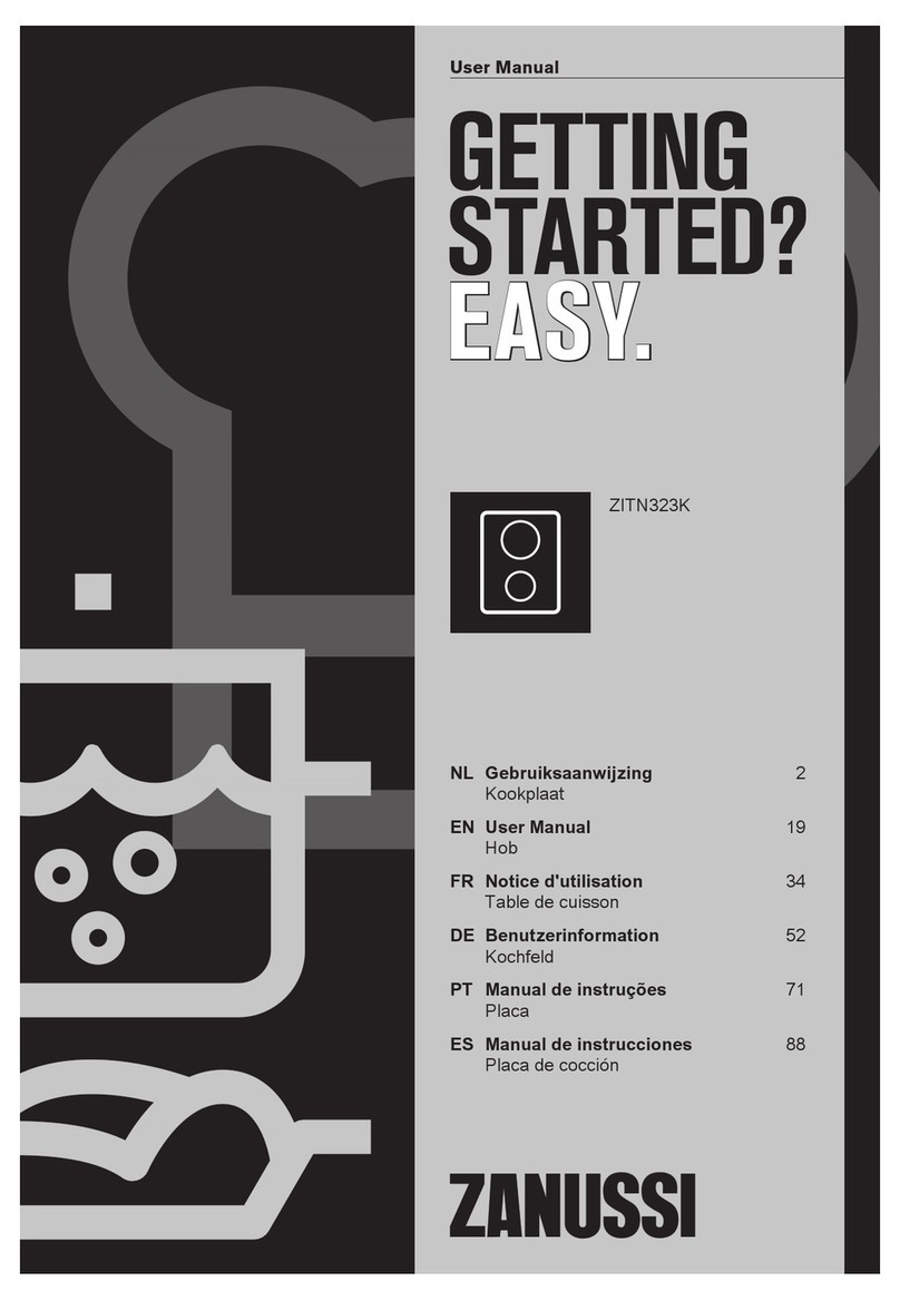 Zanussi ZITN323K User manual