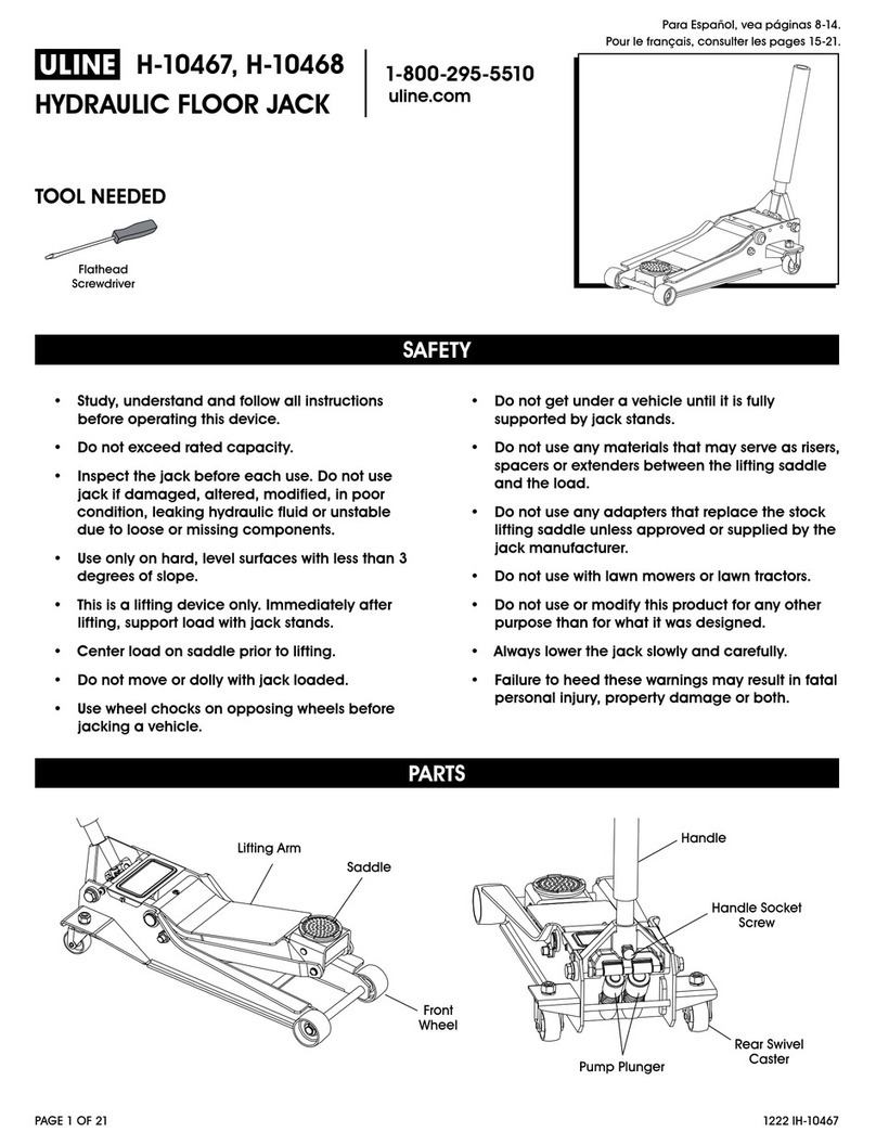 U-Line H-10467 manual