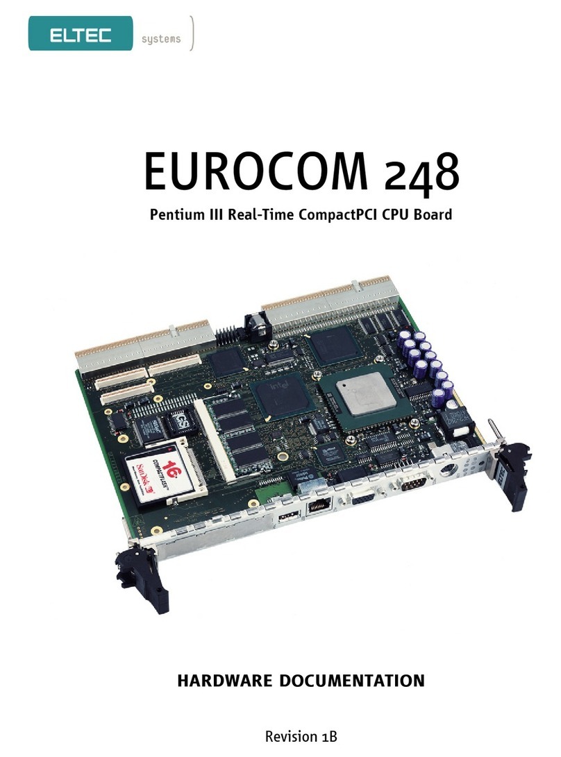 ELTEC EUROCOM 248 Hardware documentation