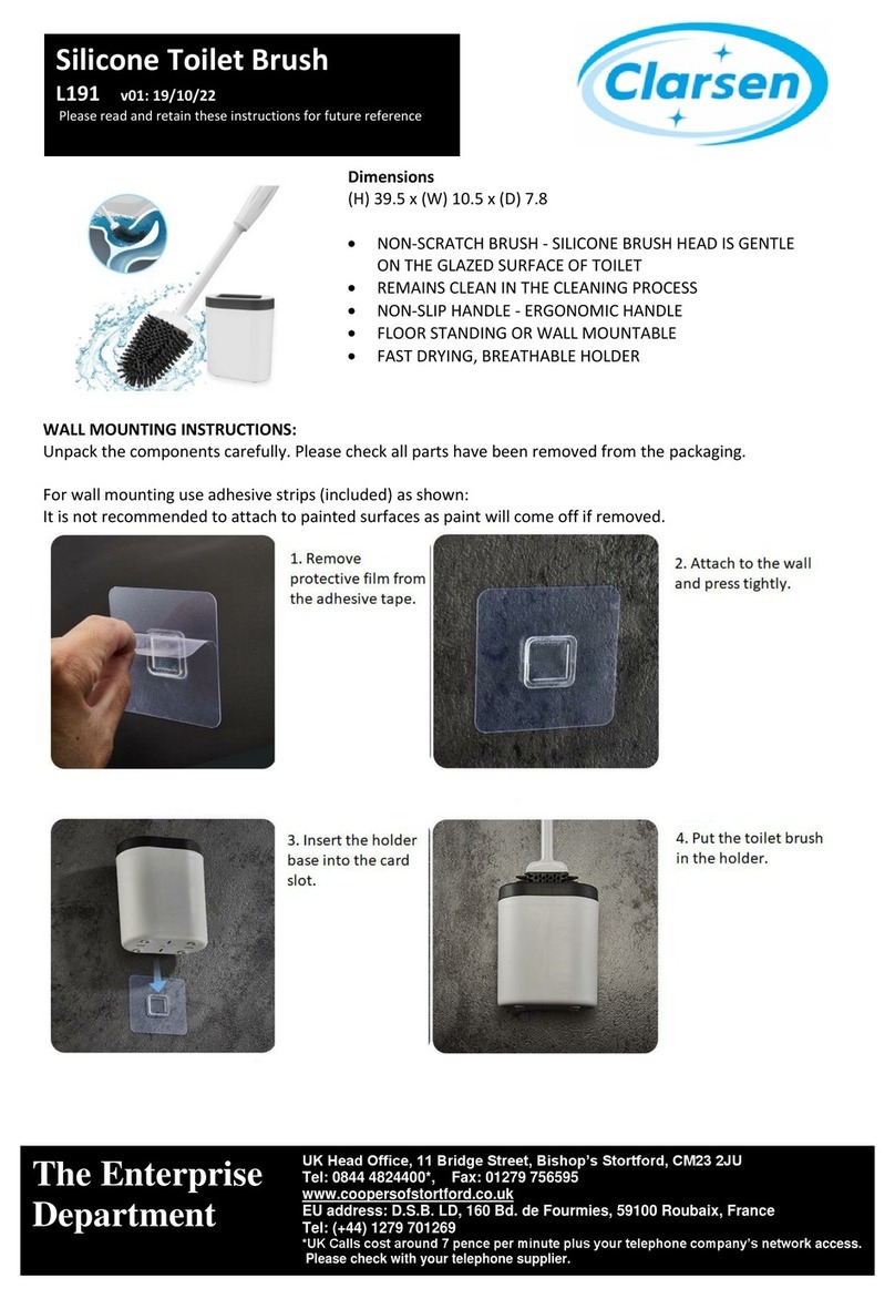 clarsen L191 instructions