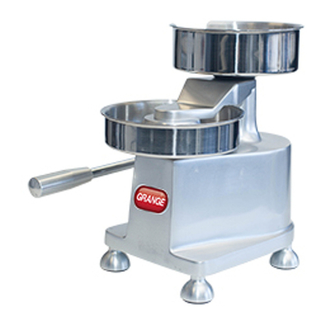 GRANGE equipment GRF100 user manual