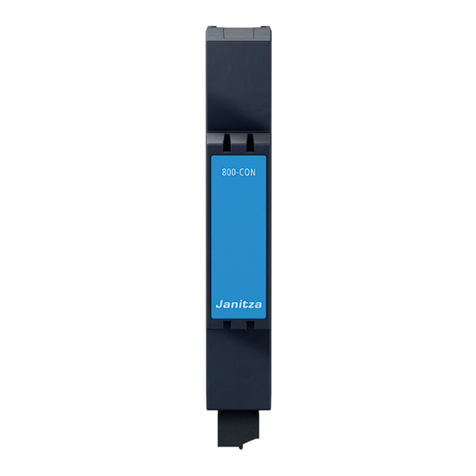 janitza 800-CON User manual and technical data