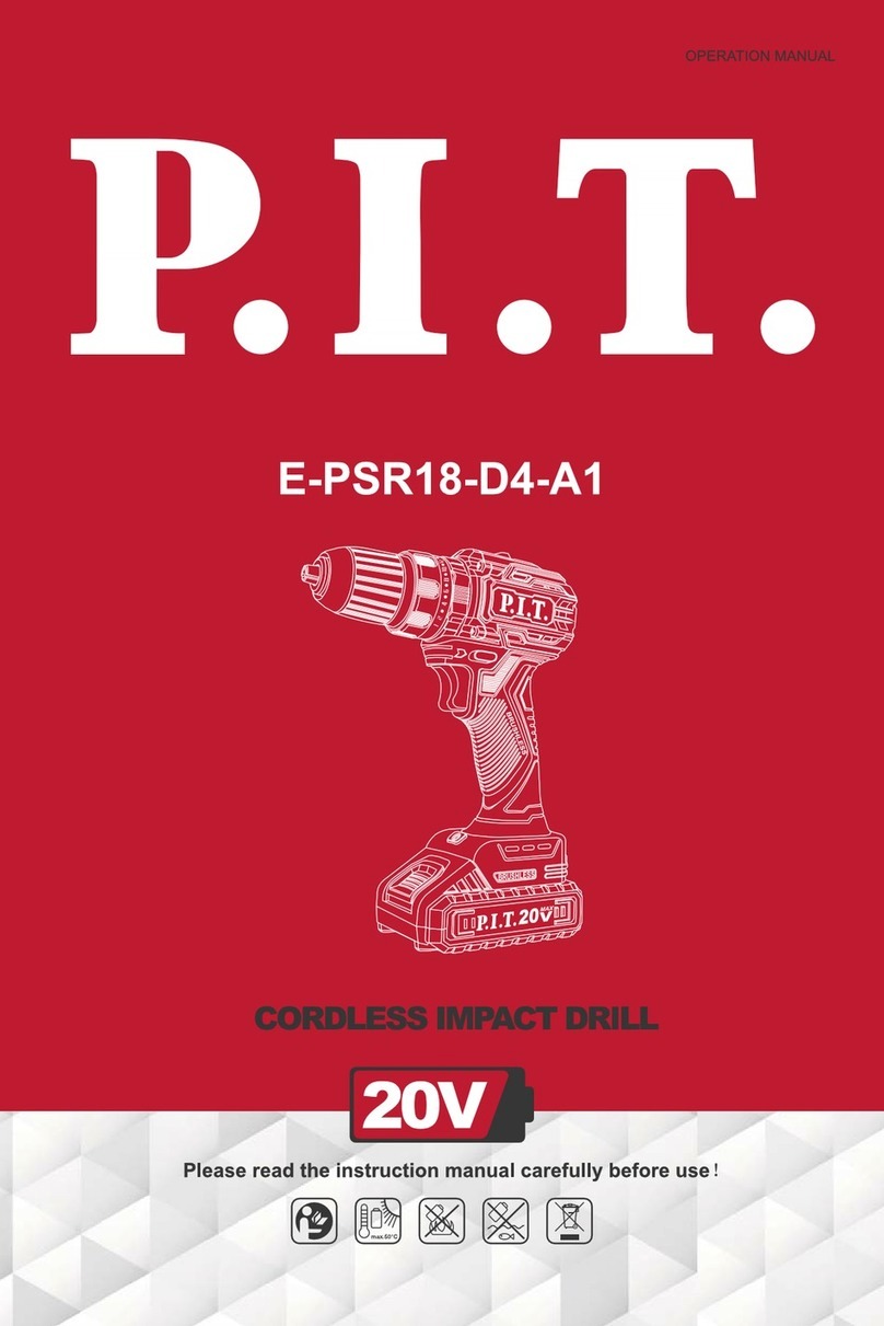 P.I.T. E-PSR18-D4-A1 User manual