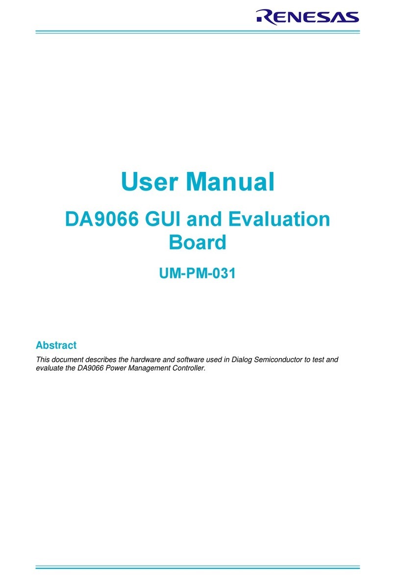 Renesas DA9066 User manual
