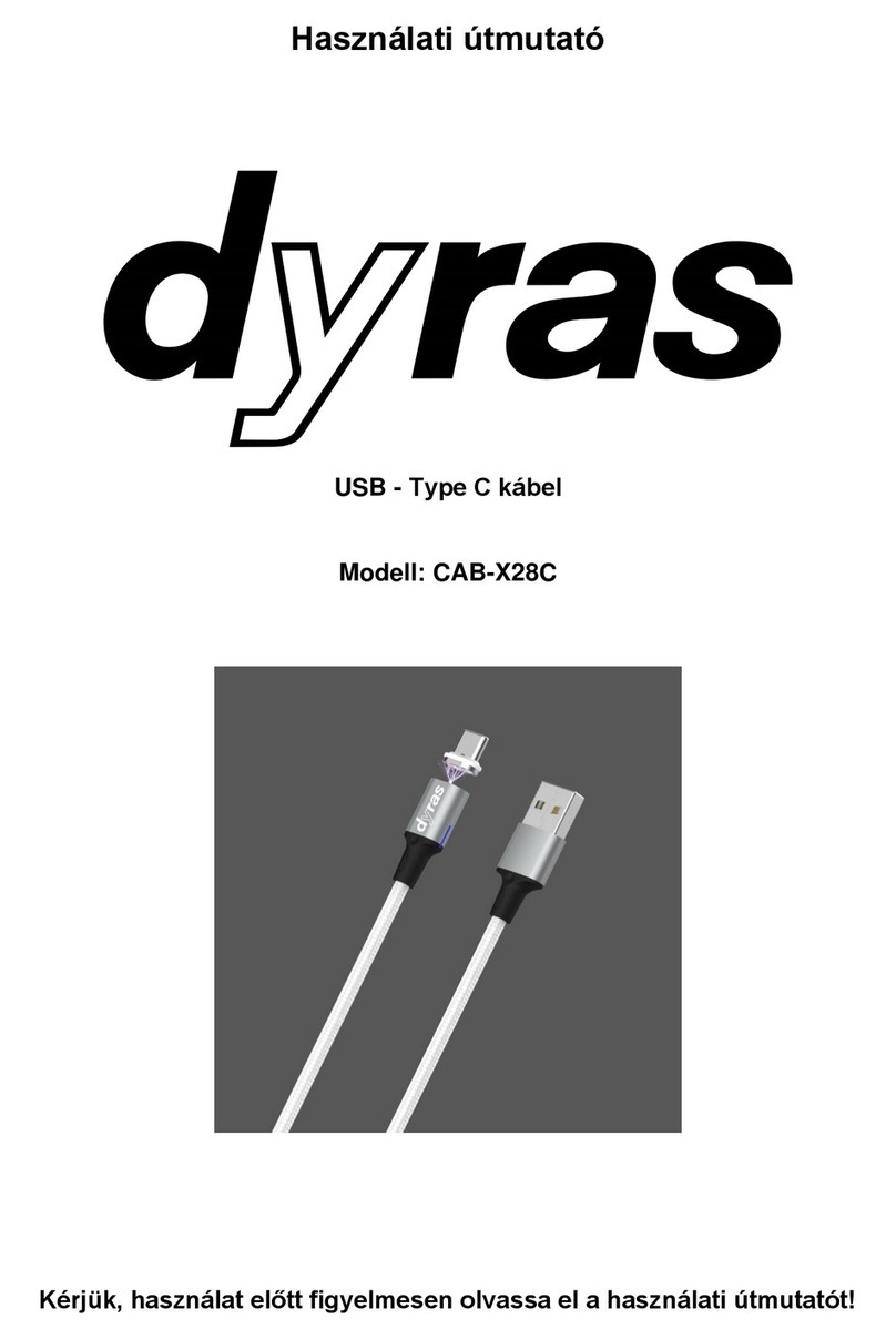 dyras CAB-X28C instruction manual