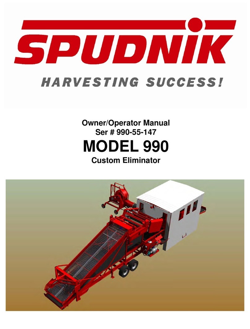 Spudnik 990 Owner's manual