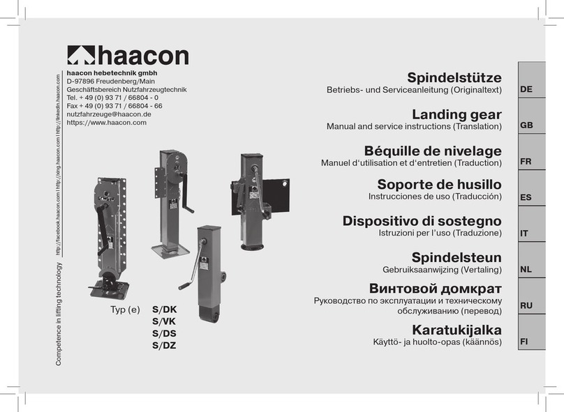 haacon S/DK Operating instructions