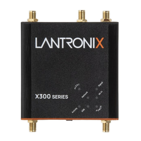 Lantronix X304 User manual