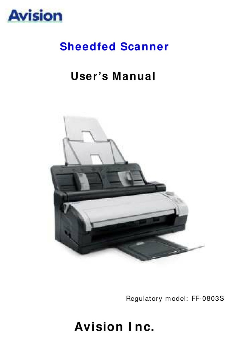 Avision FF-0803S user manual
